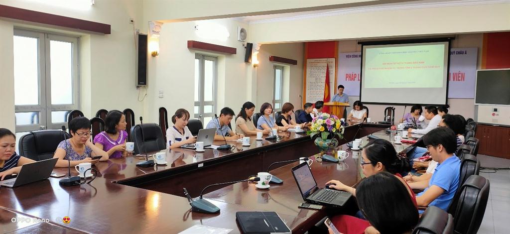Công đoàn Viện Khoa học giáo dục Việt Nam tổ chức sơ kết hoạt động 6 tháng đầu năm 2020 và tập huấn nghiệp vụ công tác công đoàn